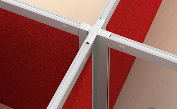 Łączenie czterech ścianek